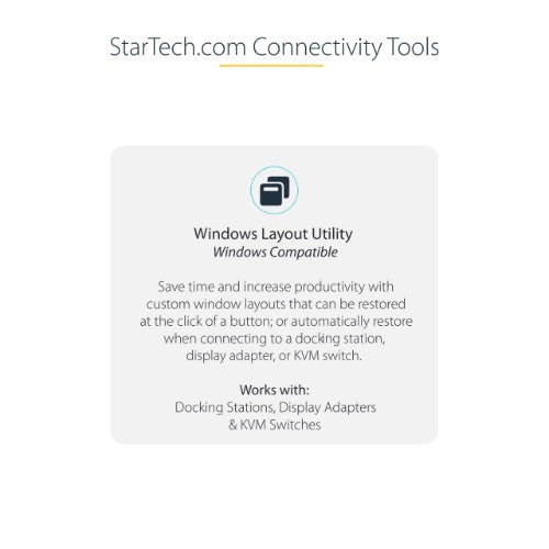 StarTech.com MST14CD123HD USB graphics adapter 3840 x 2160 pixels Gray