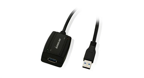 iogear USB 3.0 BoostLinq USB cable USB 3.2 Gen 1 (3.1 Gen 1) 196.9" (5 m) USB A Black