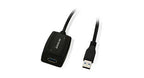 iogear USB 3.0 BoostLinq USB cable USB 3.2 Gen 1 (3.1 Gen 1) 196.9" (5 m) USB A Black
