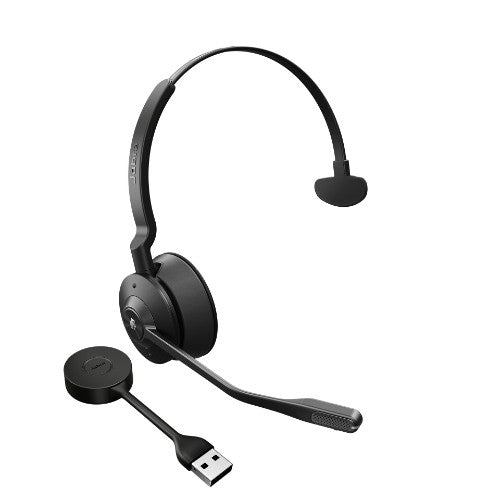 Jabra Engage 55 Headset Wireless Head-band Office/Call center Micro-USB Black