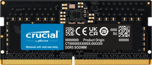 Crucial CT8G56C46S5 memory module 8 GB 1 x 8 GB DDR5 ECC