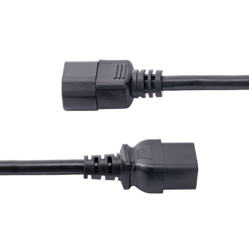 StarTech.com PXTC14C19146 power cable Black 70.9" (1.8 m) C14 coupler IEC C19