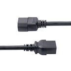 StarTech.com PXTC14C19146 power cable Black 70.9" (1.8 m) C14 coupler IEC C19
