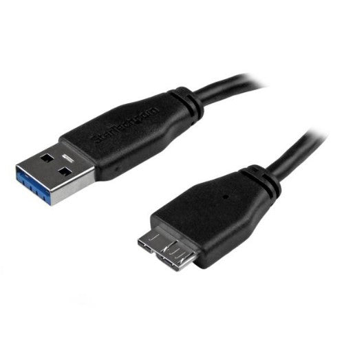 StarTech.com USB3AUB15CMS USB cable USB 3.2 Gen 1 (3.1 Gen 1) 5.91" (0.15 m) USB A Micro-USB B Black