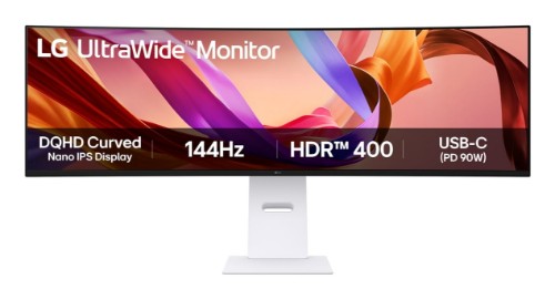 LG 49U950A-W computer monitor 49" 5120 x 1440 pixels Dual QHD LED Black, White