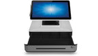 Elo Touch Solutions PayPoint, Android 8.1 with Google Play Services, 13.3-inch, PCAP, 3GB RAM, 32GB SSD, 2-inch receipt printer, 1D scanner, cash drawer, White, Worldwide 13.3" 1920 x 1080 pixels Black, White