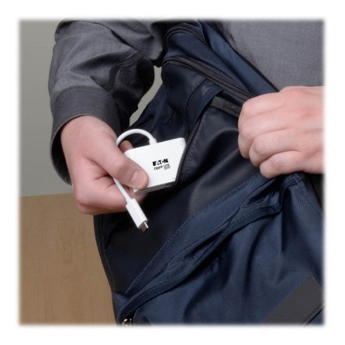 Tripp Lite U444-06N-D-C USB graphics adapter 1920 x 1080 pixels White