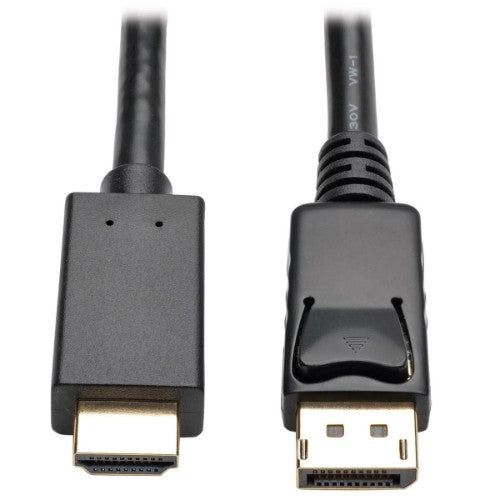 Tripp Lite P582-003-V2-ACT video cable adapter 35.8" (0.91 m) HDMI DisplayPort Black