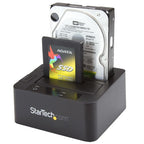 StarTech.com SDOCK2U33EB storage drive docking station USB 3.2 Gen 1 (3.1 Gen 1) Type-B Black