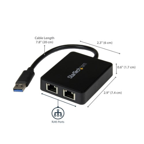 StarTech.com USB32000SPT network card Ethernet 5000 Mbit/s