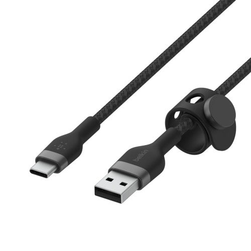 Belkin CAB010BT2MBK USB cable 118.1" (3 m) USB 3.2 Gen 1 (3.1 Gen 1) USB A USB C Black