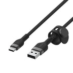 Belkin CAB010BT2MBK USB cable 118.1" (3 m) USB 3.2 Gen 1 (3.1 Gen 1) USB A USB C Black