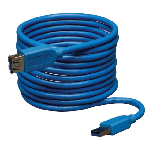 Tripp Lite U324-010 USB cable USB 3.2 Gen 1 (3.1 Gen 1) 120.1" (3.05 m) USB A Blue