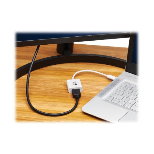 Tripp Lite U444-06N-HD8K6W video cable adapter 4.72" (0.12 m) USB Type-C HDMI Type A (Standard) White