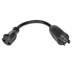Tripp Lite P046-06N power cable Black 5.91" (0.15 m) NEMA L6-20P NEMA 5-20R