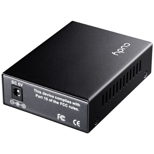 Cudy MC220 network media converter 1000 Mbit/s 1310 nm Single-mode Black