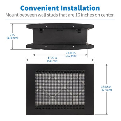 Tripp Lite SRCLOSETINTAKE rack accessory Air duct
