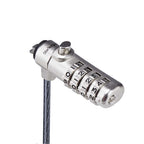 StarTech.com SNBLC4D-LAPTOP-LOCK cable lock Black, Silver 78.7" (2 m)