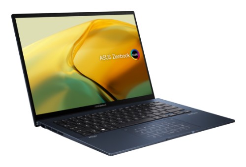 ASUS Zenbook 14 OLED UX3402ZA-DS71T-CA Intel® Core™ i7 i7-1260P Laptop 14" Touchscreen 2.8K 16 GB LPDDR5-SDRAM 512 GB SSD Wi-Fi 6E (802.11ax) Windows 11 Home Blue