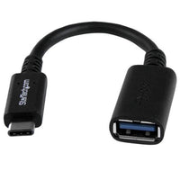 StarTech.com USB31CAADP USB cable USB 3.2 Gen 1 (3.1 Gen 1) 5.91" (0.15 m) USB C USB A Black