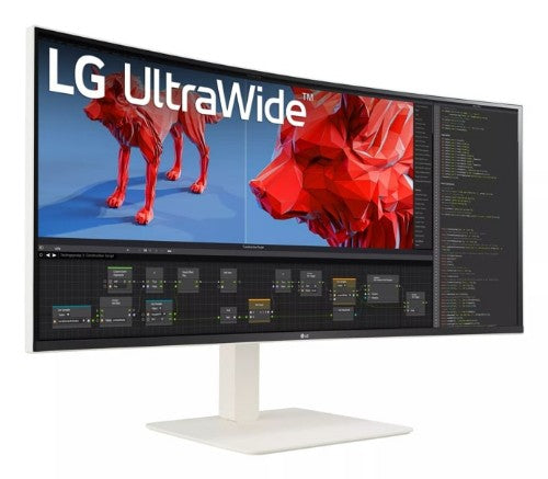 LG 38WR85QC-W computer monitor 38" 3840 x 1600 pixels UltraWide Quad HD LCD White