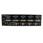 StarTech.com SV431DDVDUA KVM switch Black
