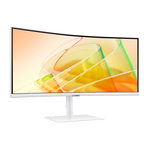 Samsung LS34C650TANXGO computer monitor 34" 3440 x 1440 pixels 4K Ultra HD LED White
