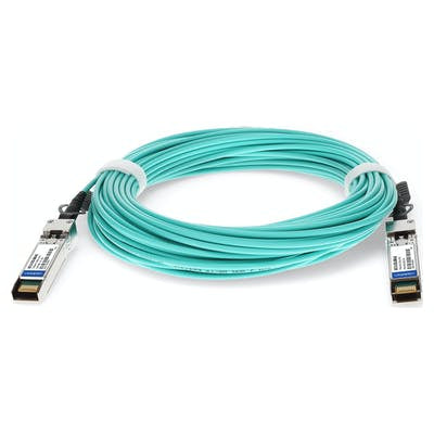 AddOn Networks AOC-S-S-25G-20M-AO InfiniBand/fibre optic cable 787.4" (20 m) SFP28 Aqua color