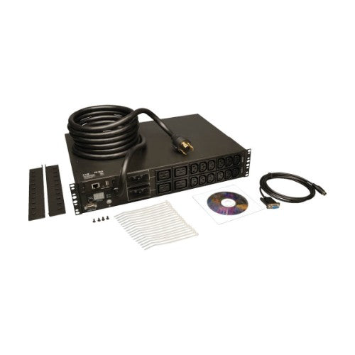Tripp Lite PDUMNH30HV power distribution unit (PDU) 16 AC outlet(s) 2U Black