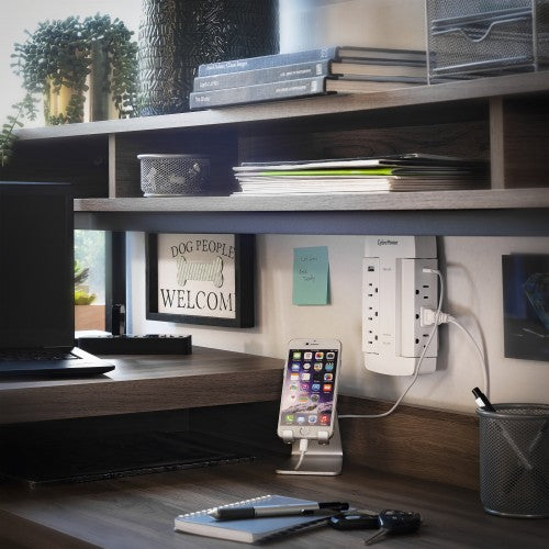 CyberPower CSP600WSURC5 surge protector White 6 AC outlet(s) 125 V