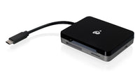 iogear GUH3C37SD card reader USB 3.2 Gen 1 (3.1 Gen 1) Type-C Black, Gray