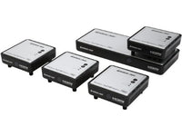 iogear GWHDMS52MBK4 AV extender AV transmitter & receiver Black