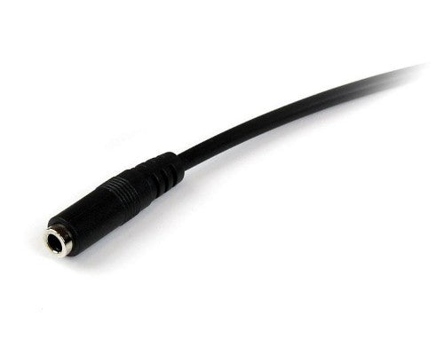 StarTech.com 2m 3.5mm/3.5mm audio cable 78.7" (2 m) Black