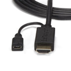 StarTech.com HD2VGAMM3 video cable adapter 35.4" (0.9 m) VGA (D-Sub) HDMI + Micro USB Black