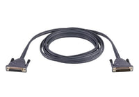 ATEN 2L1701 serial cable Black 70.9" (1.8 m) DB-25