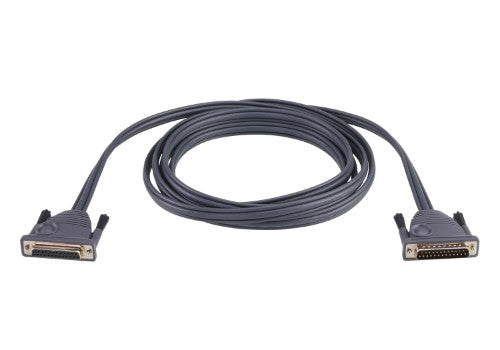 ATEN 0.6m DB25 serial cable Black 23.6" (0.6 m)