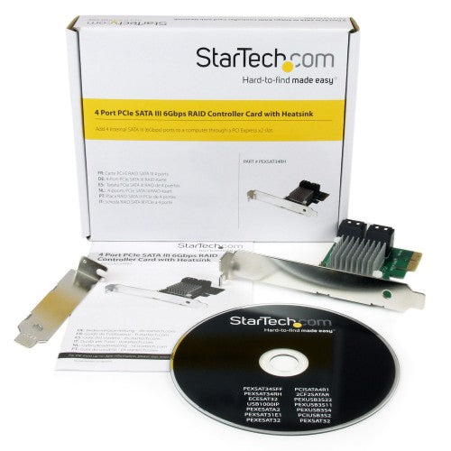 StarTech.com PEXSAT34RH RAID controller PCI Express 2.0 6 Gbit/s