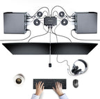 StarTech.com C2-D46-UAC-CBL-KVM KVM switch Black