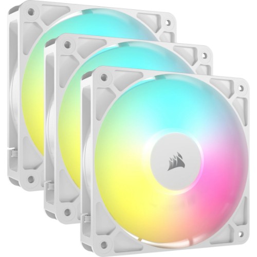 Corsair RS120 ARGB Computer case Fan 4.72" (12 cm) White 3 pc(s)