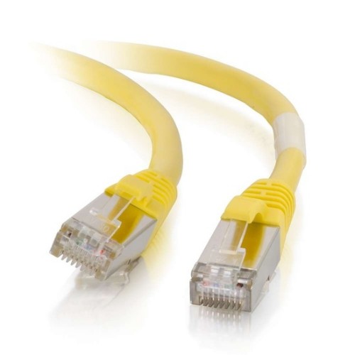 C2G 20ft Cat6 networking cable Yellow 239.8" (6.09 m) S/UTP (STP)