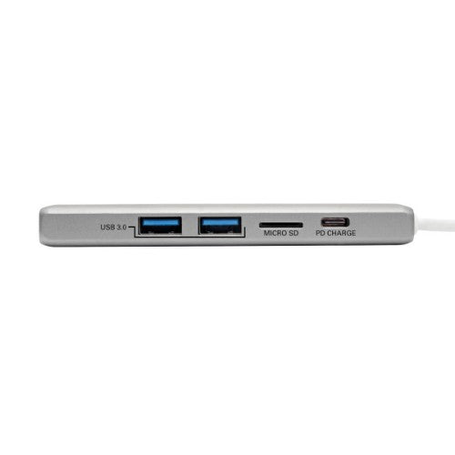 Tripp Lite U442-DOCK10-S laptop dock/port replicator USB 3.2 Gen 2 (3.1 Gen 2) Type-C Silver