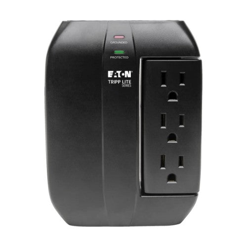 Tripp Lite SWIVEL6 surge protector Black 6 AC outlet(s) 120 V