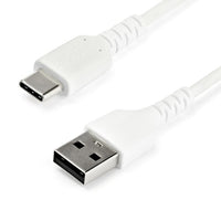 StarTech.com RUSB2AC1MW USB cable USB 2.0 39.4" (1 m) USB A USB C White