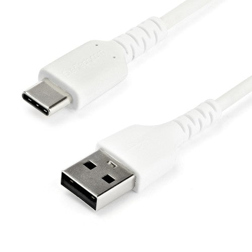 StarTech.com RUSB2AC1MW USB cable USB 2.0 39.4" (1 m) USB A USB C White