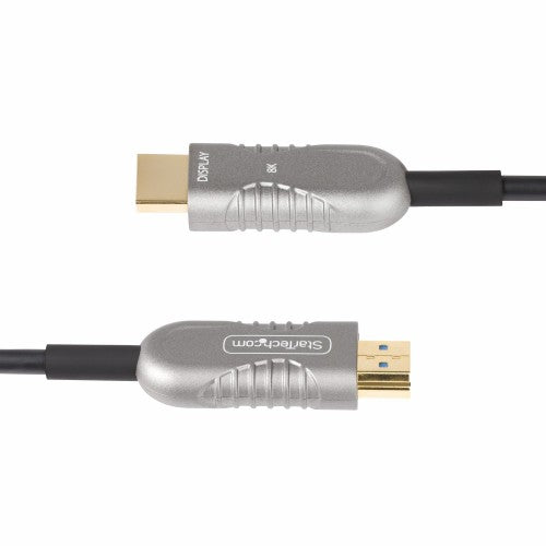 StarTech.com 8K-A-30F-HDMI-CABLE HDMI cable 358.3" (9.1 m) HDMI Type A (Standard) Black, Silver