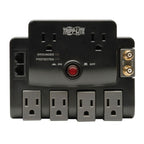 Tripp Lite TLP606RNET surge protector Black 6 AC outlet(s) 120 V 72" (1.83 m)