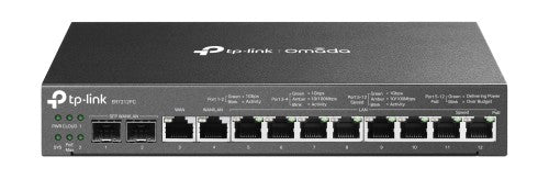 TP-Link Omada ER7212PC wired router Gigabit Ethernet Black