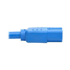 Tripp Lite P018-002-ABL power cable Blue 23.6" (0.6 m) C13 coupler C14 coupler