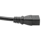 Tripp Lite P040-012 power cable Black 144.1" (3.66 m) C19 coupler NEMA L6-20P