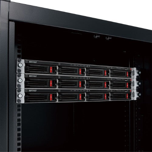 Buffalo TeraStation TS3430RN3204 NAS/storage server Rack (1U) Alpine AL524 2 GB DDR4 32 TB HDD Black